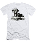 Dachshund Resting on Newspapers Beautiful Things T-Shirt