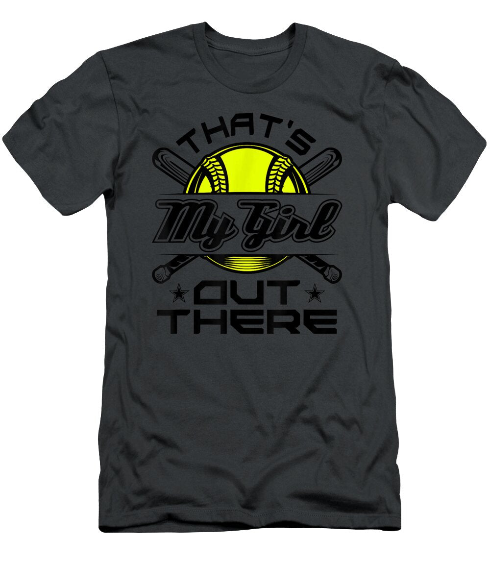 Dad Fathers Day Thats My Girl Out There Cullan Vaida T-Shirt