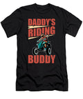 Daddys Riding Buddy 4 Wheel Racer Atv Quad Bike Florian Dold Art T-Shirt