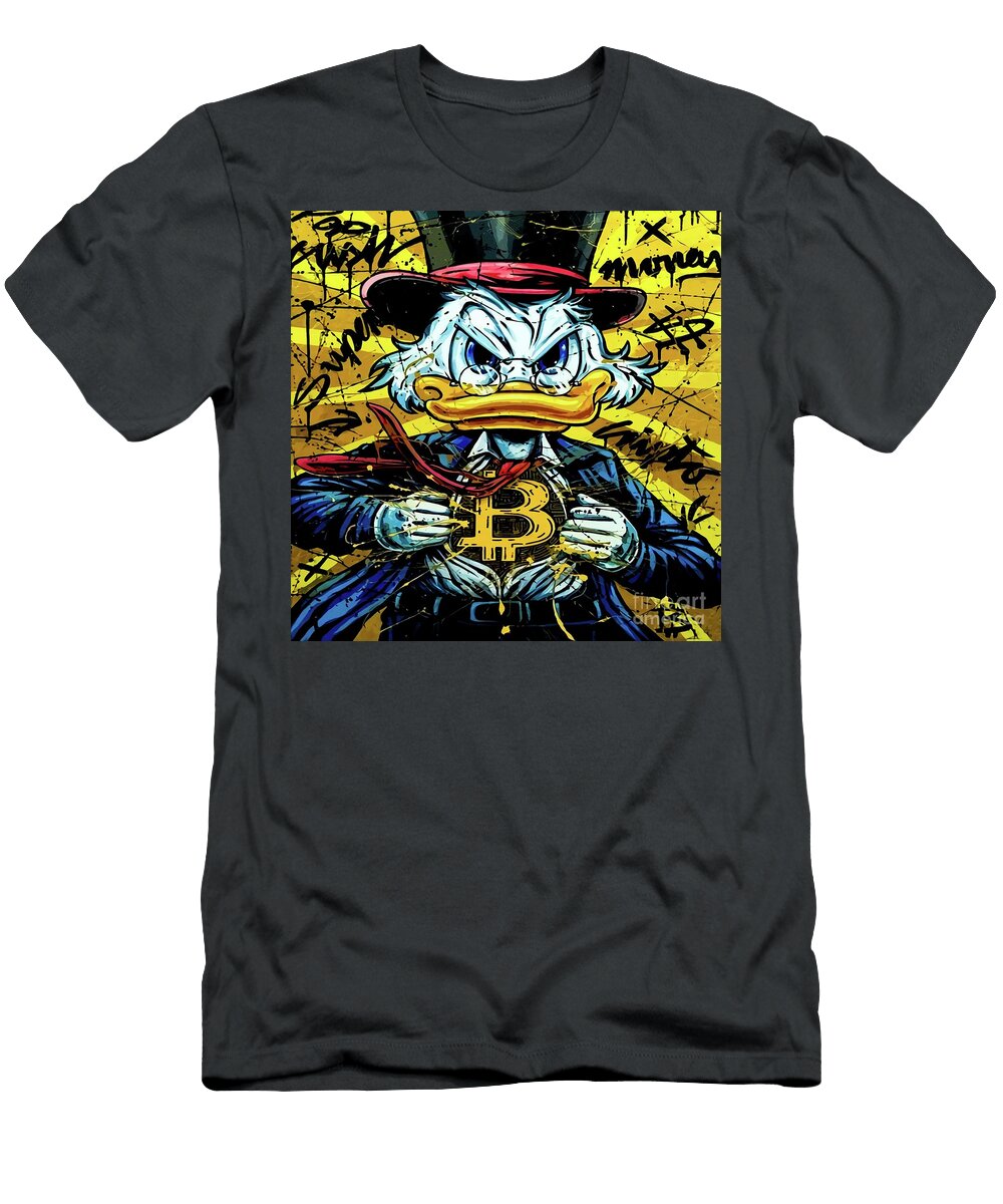 Dagobert Duck Problemspop Art Tran Long T-Shirt