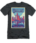 Dallas Vintage Style Travel Poster Jim Zahniser T-Shirt
