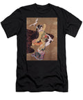 Dance of Cranes Japanese Retro Art Dnt Prints T-Shirt