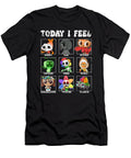 Dandys Toons Kids World Characters Today I Feel Panels Violet Feature T-Shirt