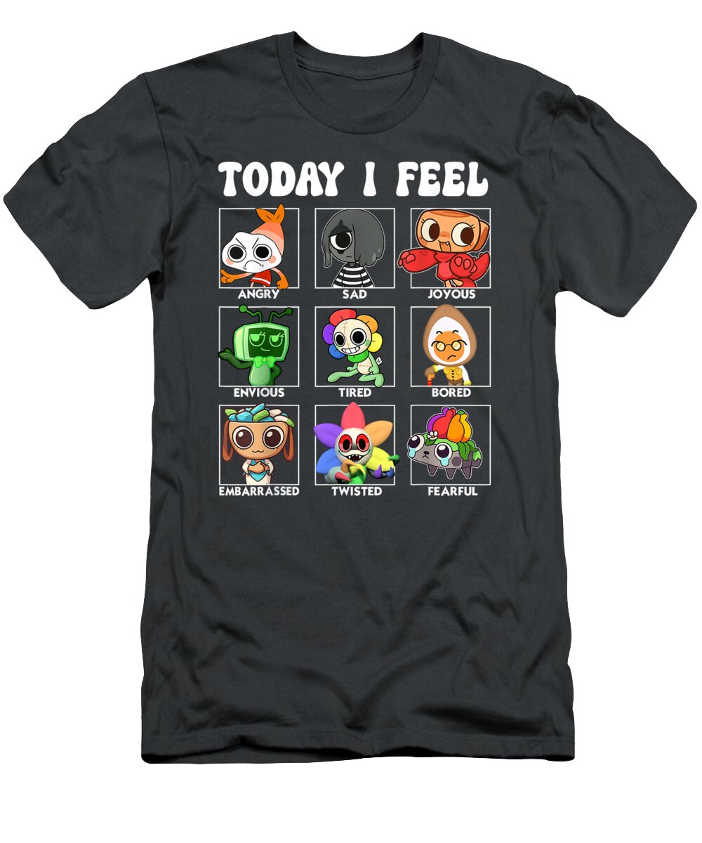Dandys Toons World Characters Today I Feel Barefoot Austin T-Shirt