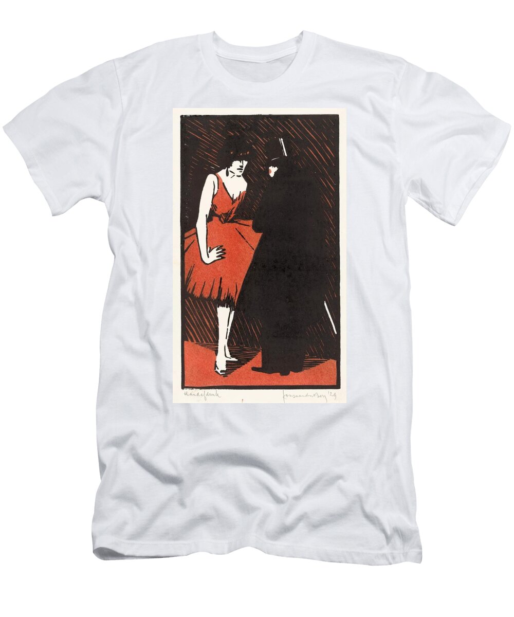 Danseres Met Een Heer Fons Van Den Berg Dutch Th Century T-Shirt