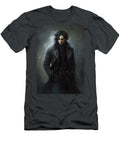 Dark Portrait of a Mysterious Man Maverick Junk T-Shirt