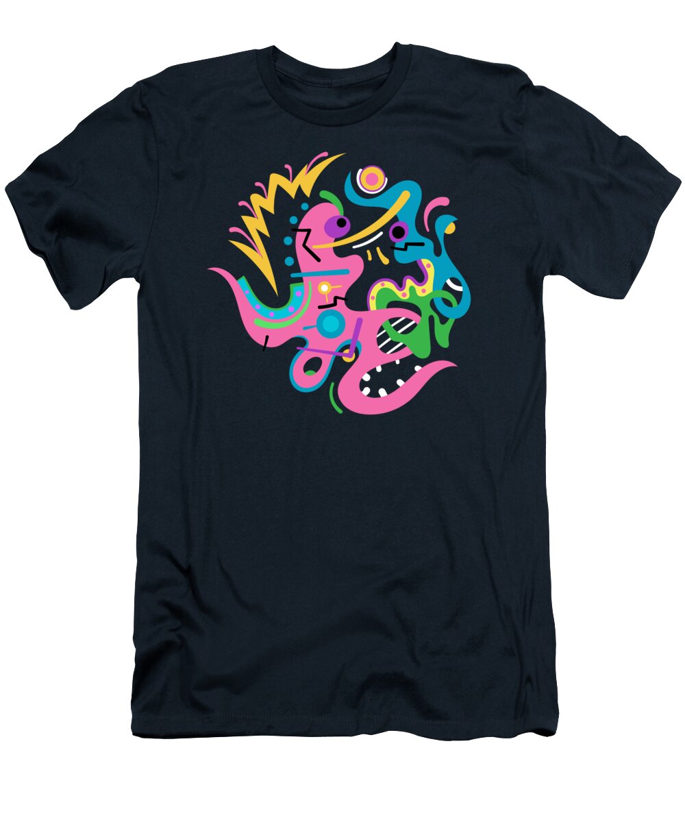 Dark Side of Rainbows Kuailo Visual T-Shirt