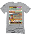 Daughter in Law Daughter in Law Wacky Woman I Love You Gambrel Temple T-Shirt