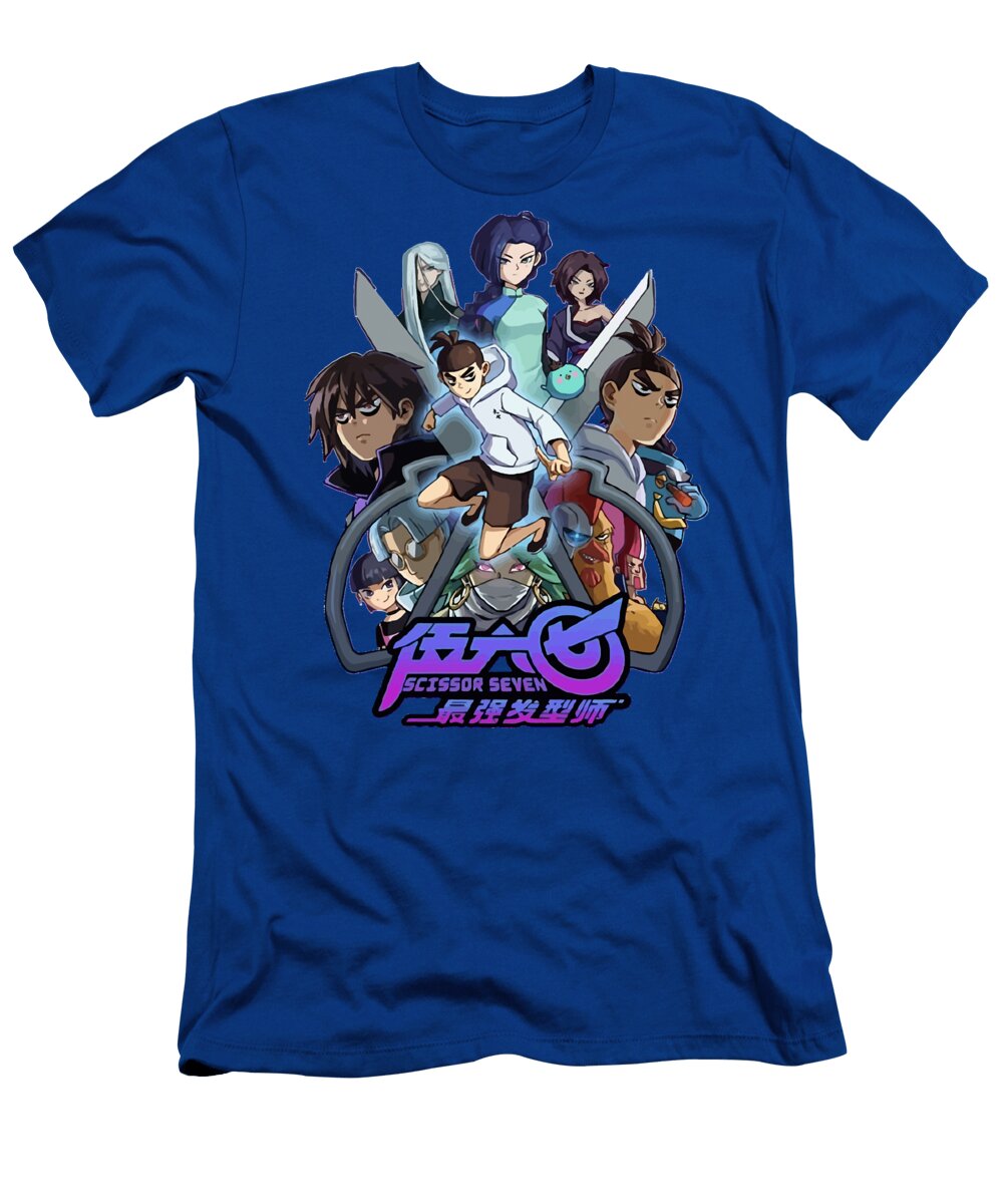 Day Gifts Scissor Seven Anime Cool Mizorey T-Shirt