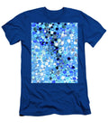 Deep Thoughts Blue Abstract Circle Art Sharon Cummings T-Shirt