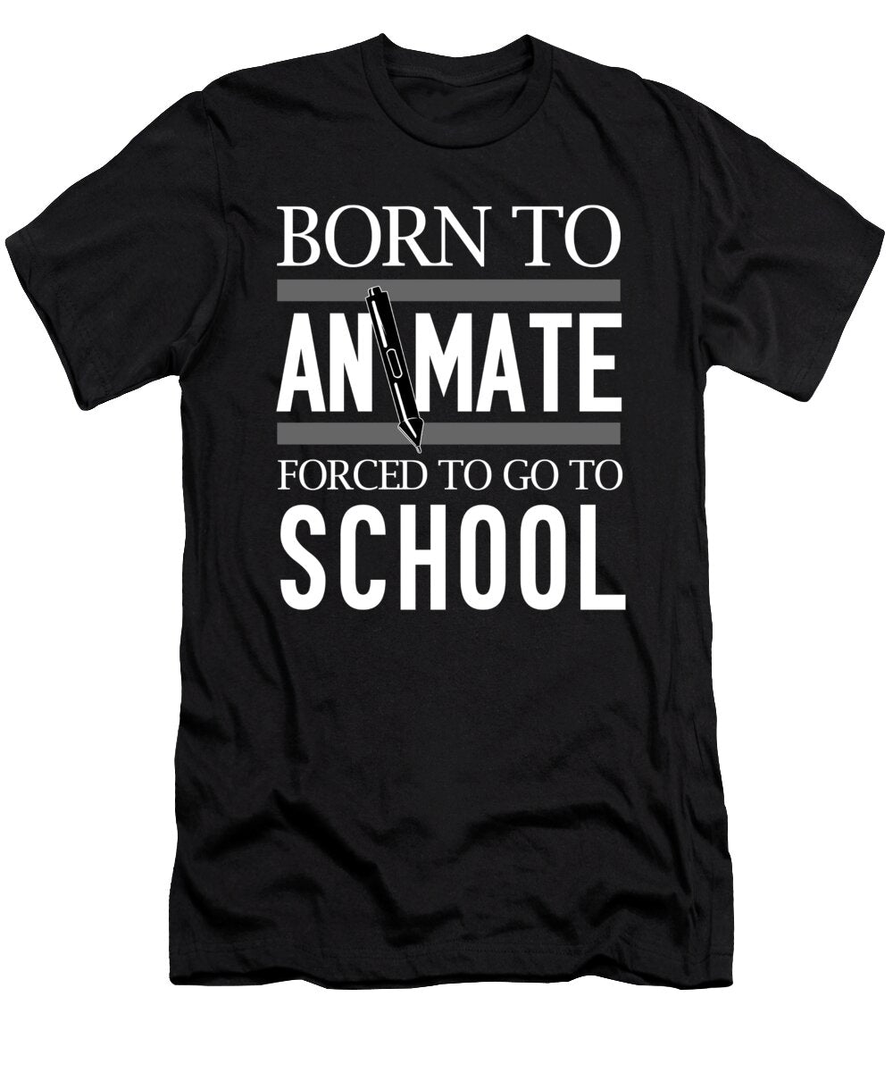 Designer Animator Draftsman Gift Idea Dominic Bayer Art T-Shirt
