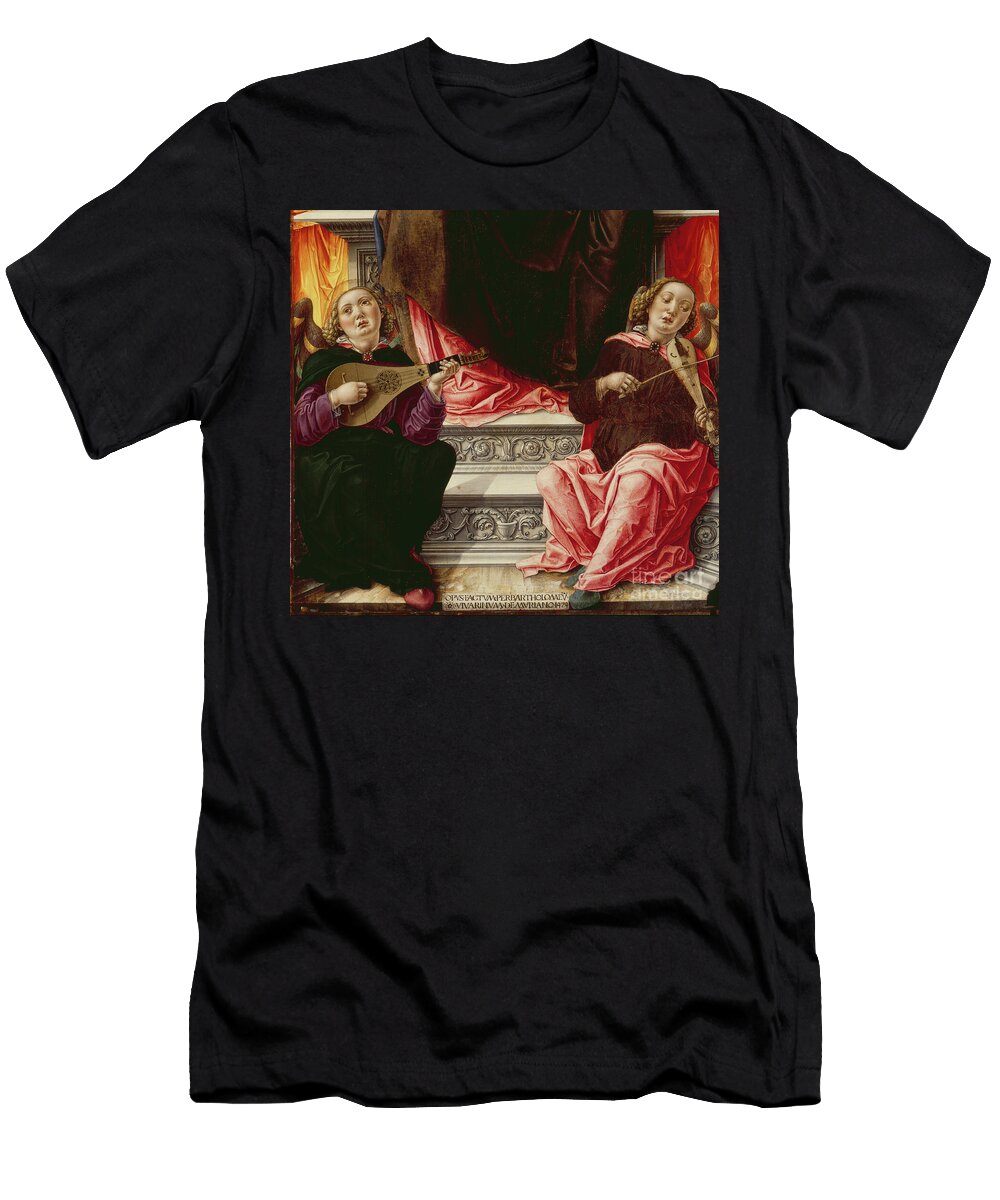 Detail of Triptych of St Mark Bartolomeo Vivarini T-Shirt