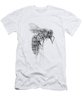 Detailed Bee Study in Pencil Ermir Kolonja T-Shirt