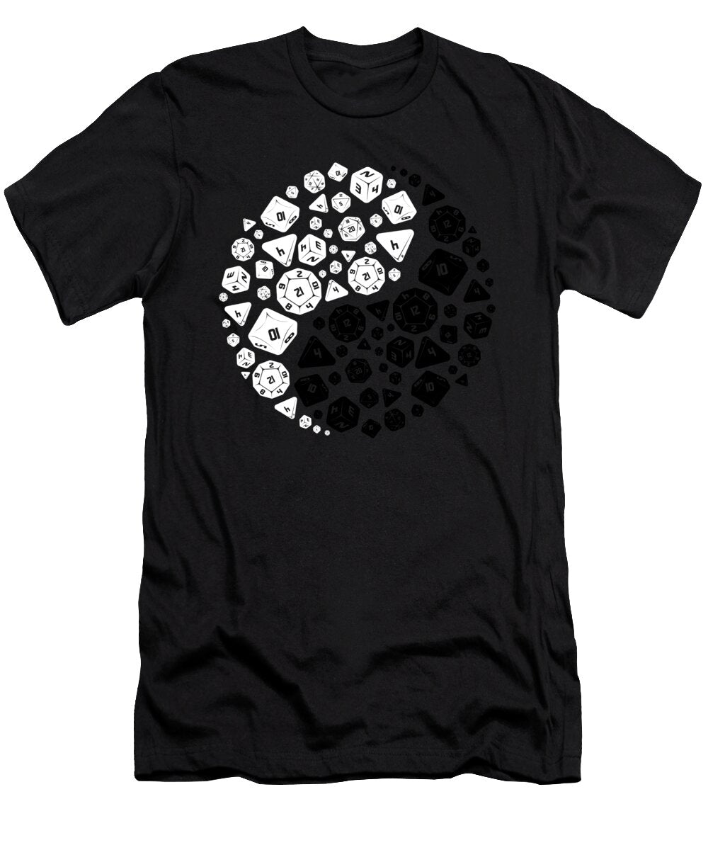 Dice Yin Yang Hope and Hobby T-Shirt