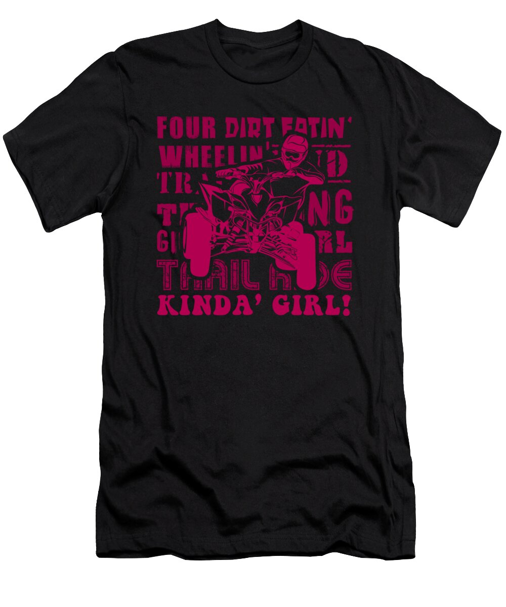 Dirt Atv Driver Quad Offroad Extreme Sports Gift Thomas Larch T-Shirt