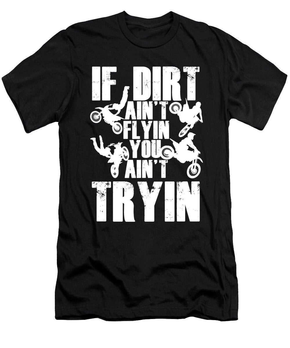 Dirt Bike Biker Motocross Motorcycle Offroad Gift Thomas Larch T-Shirt