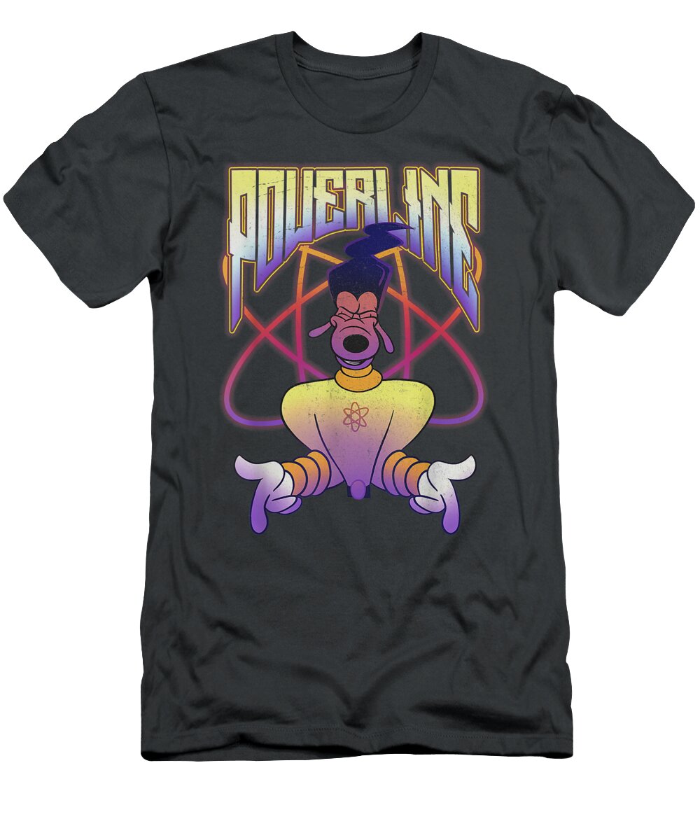 Disney a Goofy Movie Powerline Logo Portrait Leight Farrah T-Shirt