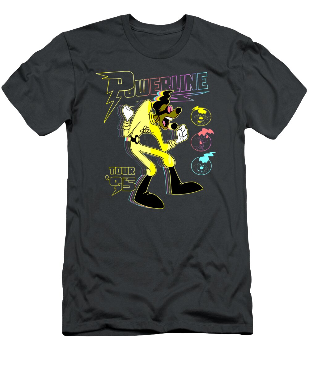 Disney a Goofy Movie Powerline Tour 95 Aahil Rosa T-Shirt