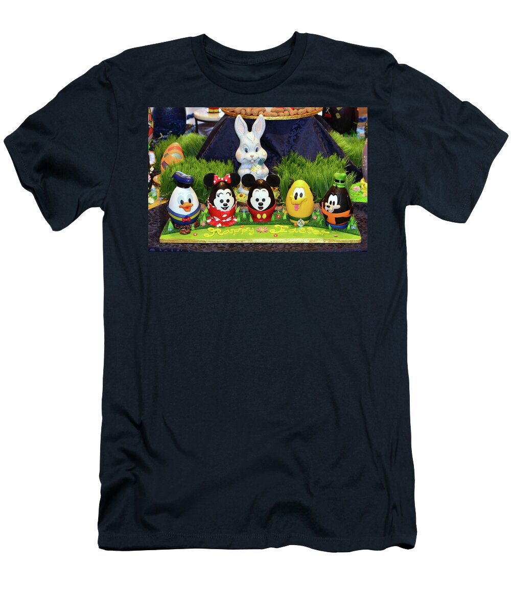 Disney Character Easter Eggs David Lee Thompson T-Shirt