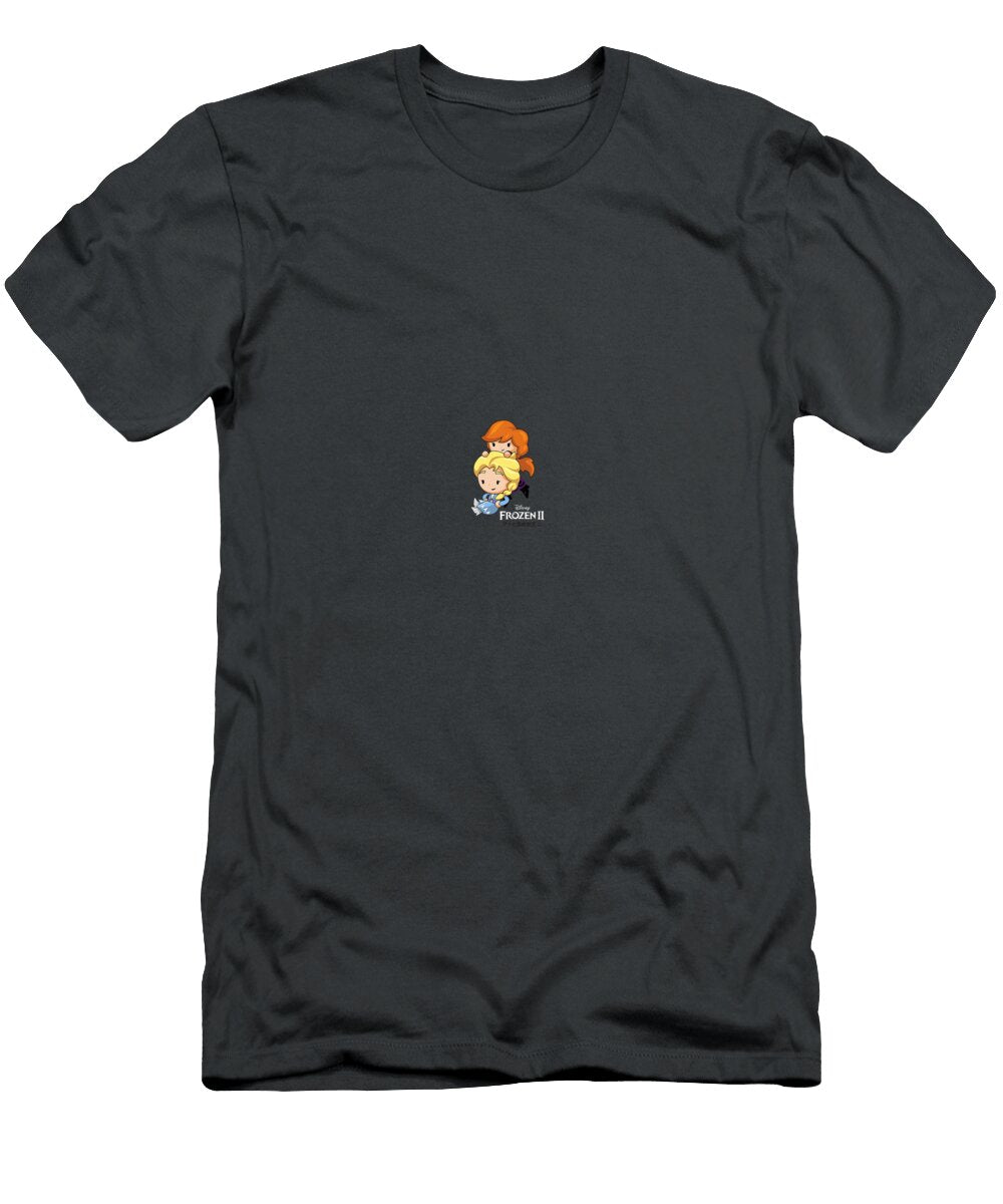 Disney Frozen 2 Elsa and Anna Chibi Japanese Storml Roni T-Shirt