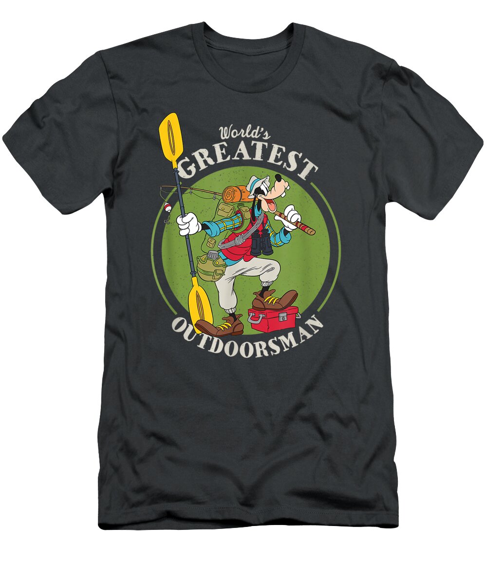 Disney Goofy Outdoorsman Fathers Day Tyler Areen T-Shirt