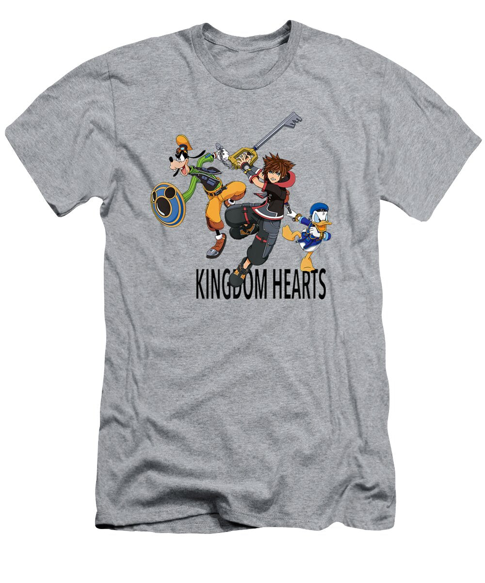 Disney Kingdom Hearts Iii Sora Donald and Goofy Somhav Chloe T-Shirt