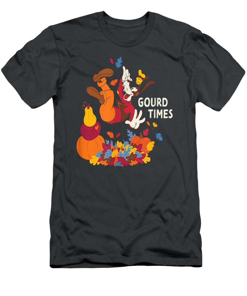 Disney Mickey Friends Goofy Gourd Times in the Fall Mateb Chris T-Shirt