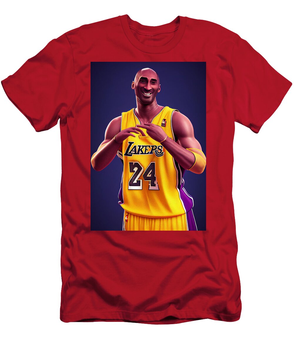 Disney Style Kobe Bryant High Octane 8k Render Corona 661b6667 8dff 4414 A225 6741f4e Motionage Designs T-Shirt