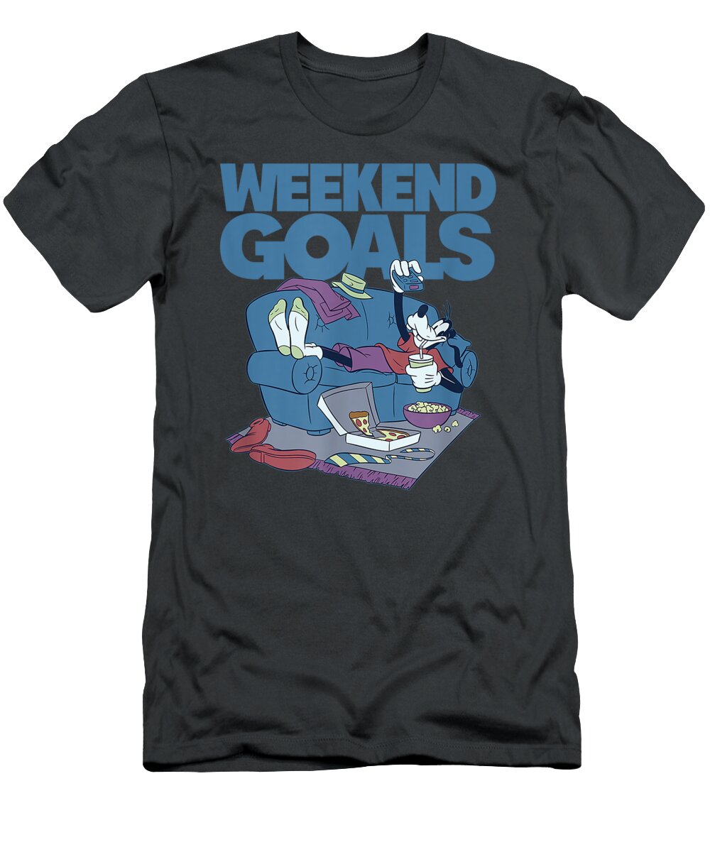 Disney Weekend Goals Goofy Conraf Laini T-Shirt