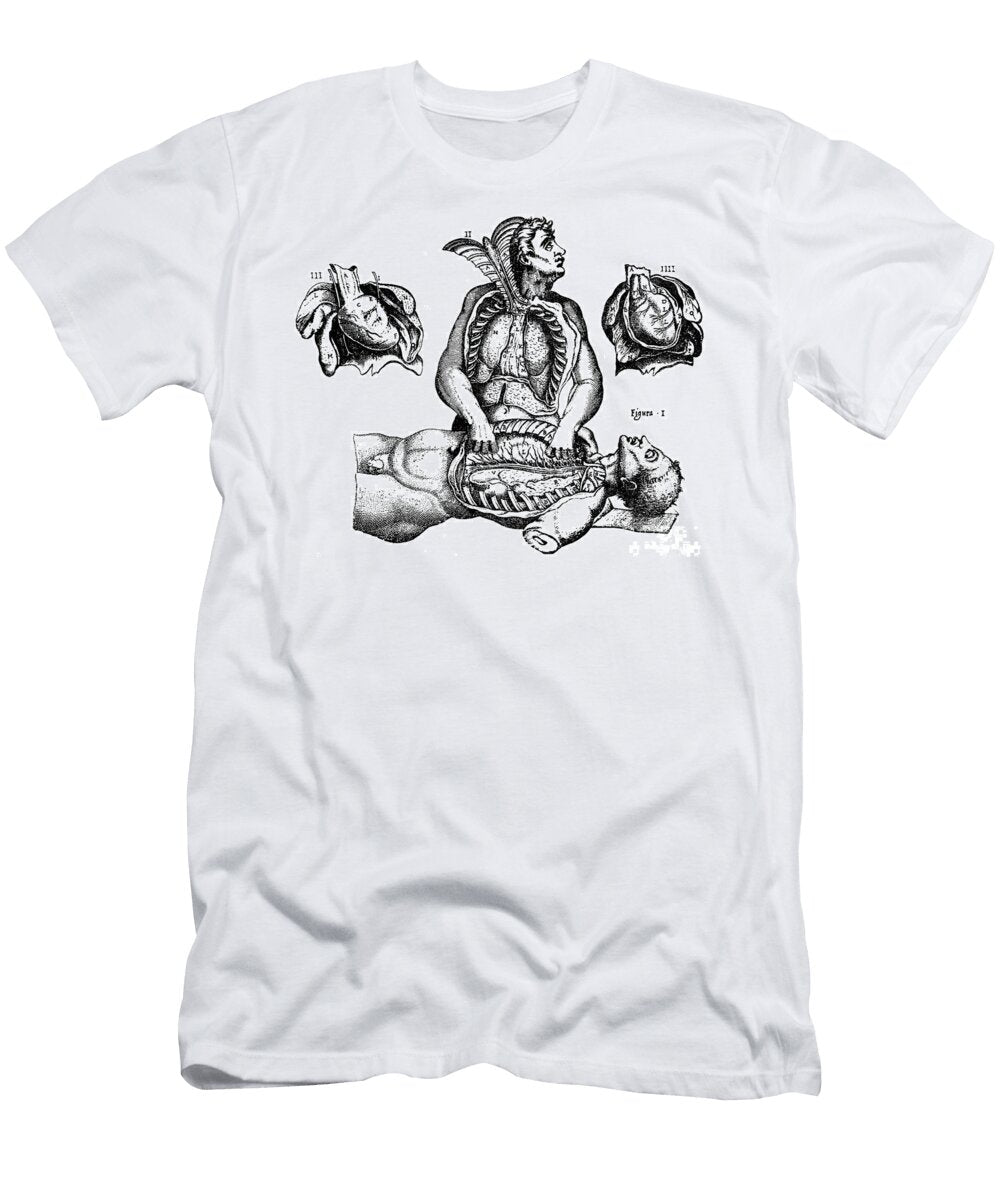 Dissected Cadaver Dissecting Cadaver Wellcome Images T-Shirt