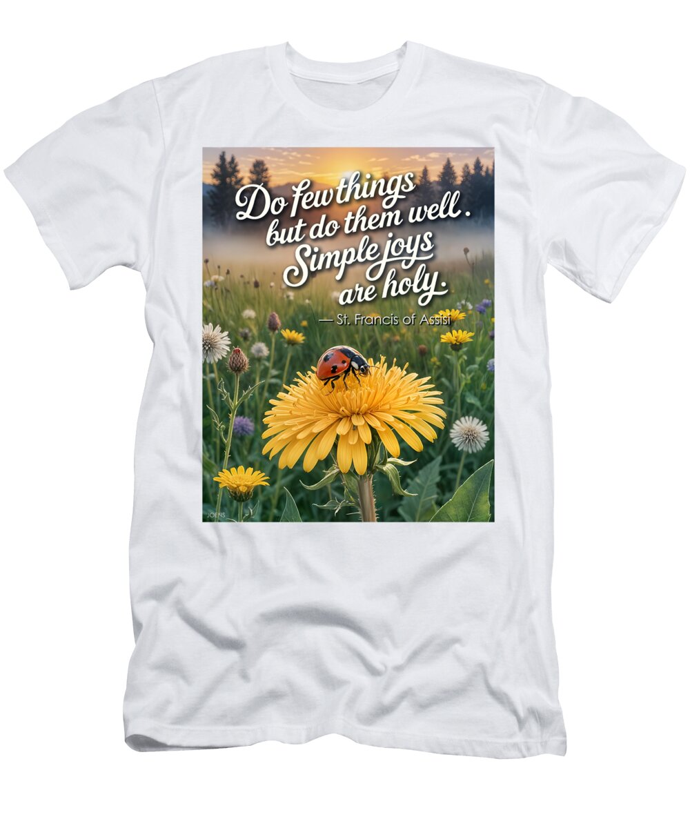 Do Few Things Greg Joens T-Shirt