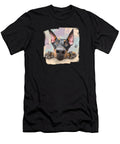 Doberman Peeking Over Wall 01 Elisabeth Lucas T-Shirt
