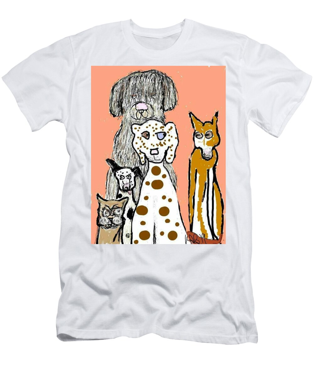 Dogs Kathy Barney T-Shirt