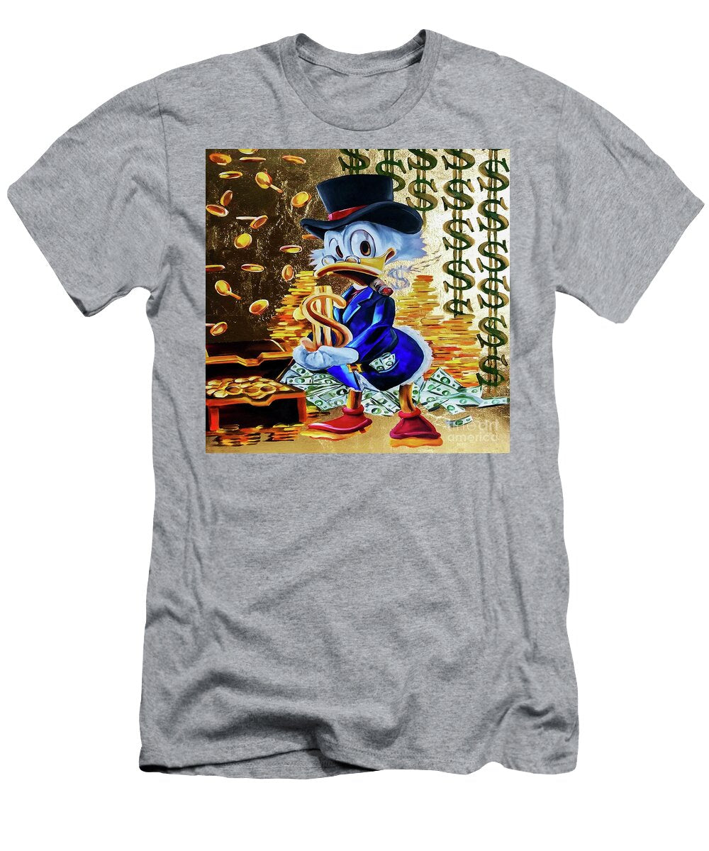 Donald Gold Pop Art Tran Long T-Shirt