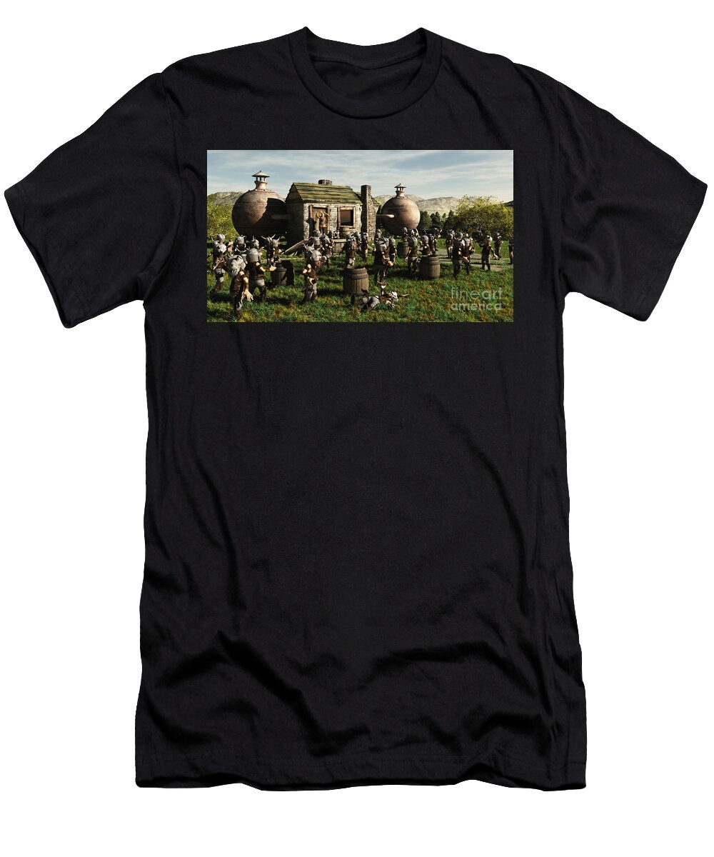Dont Let Dwarfs Near Your Brewery Fairy Fantasies T-Shirt