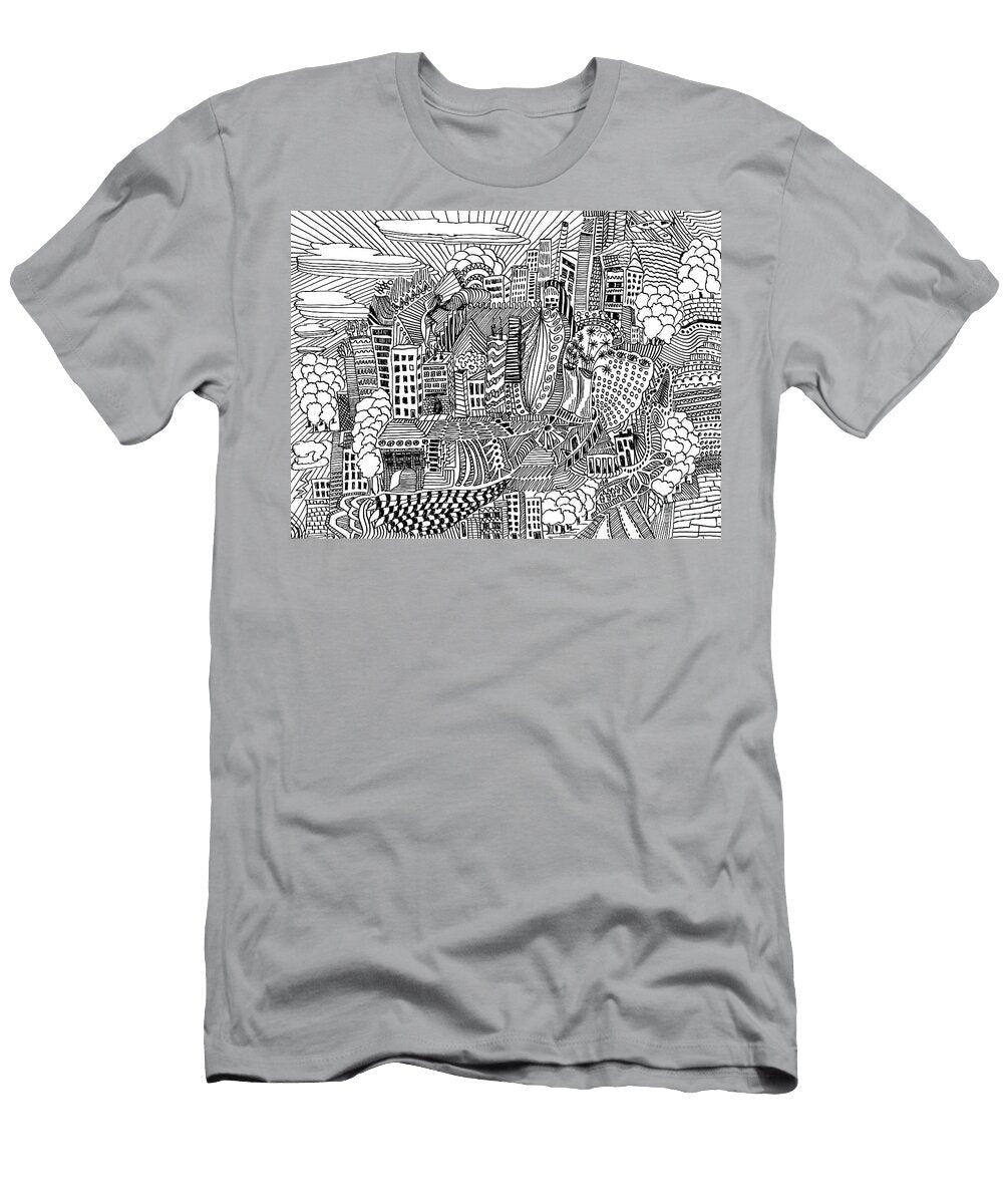 Doodle 2 Drawing Patty Donoghue T-Shirt