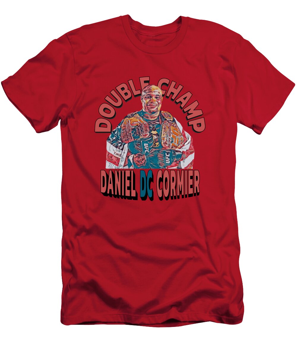 Double Champ Daniel DC Cormier Fighting Artist T-Shirt