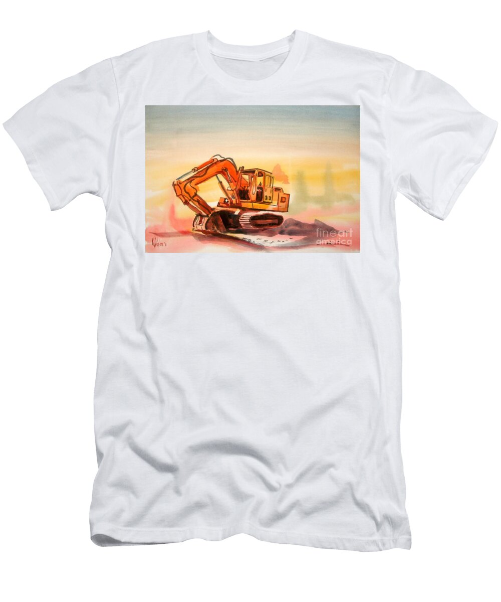 Dozer in Watercolor Kip Devore T-Shirt