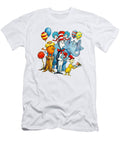 Dr Seuss Retro Vintage Characters Tnd Faarts T-Shirt