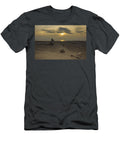 Driftwood in the Sand Paul Madden T-Shirt