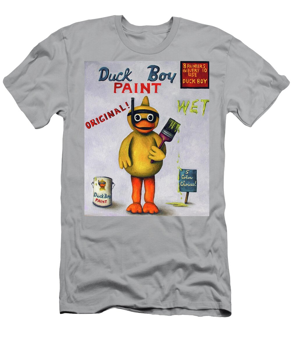 Duck Boy Leah Saulnier the Painting Maniac T-Shirt