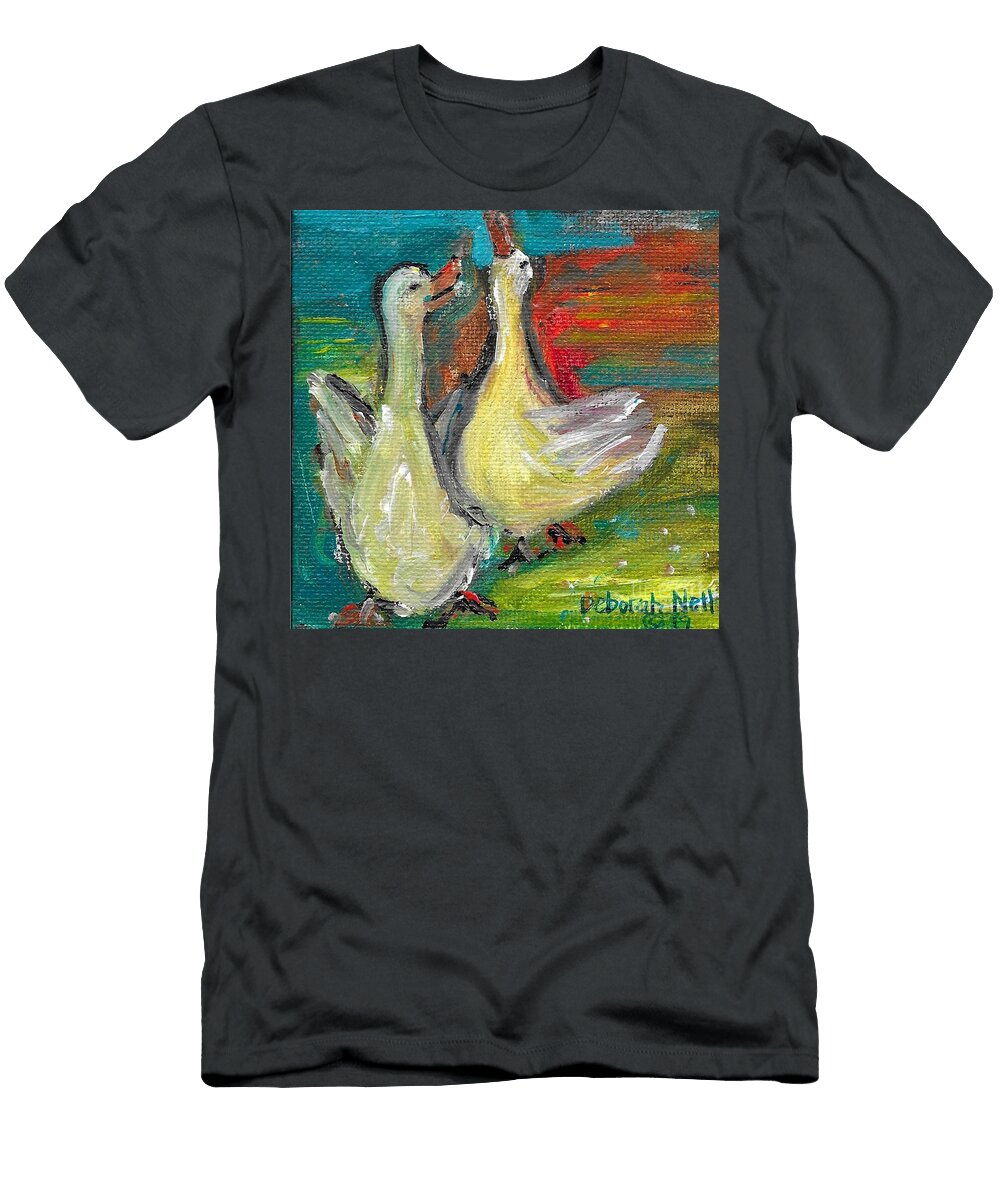 Ducks Just Want to Have Fun Deborah Nell T-Shirt