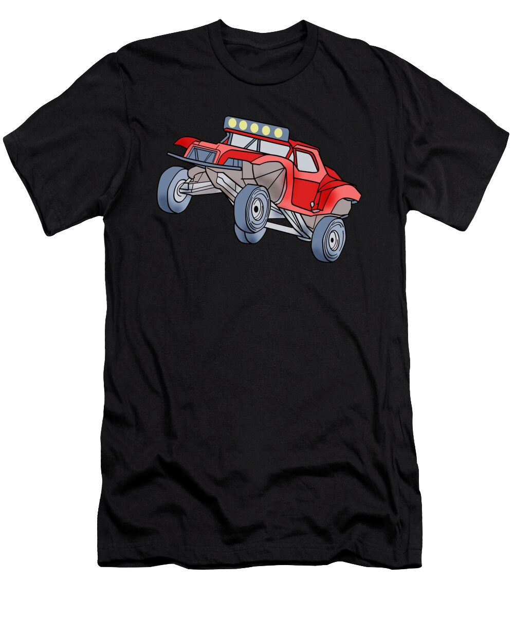 Dune Buggy Graphic Beach Buggy Rc Car Truck Gift Muc Designs T-Shirt