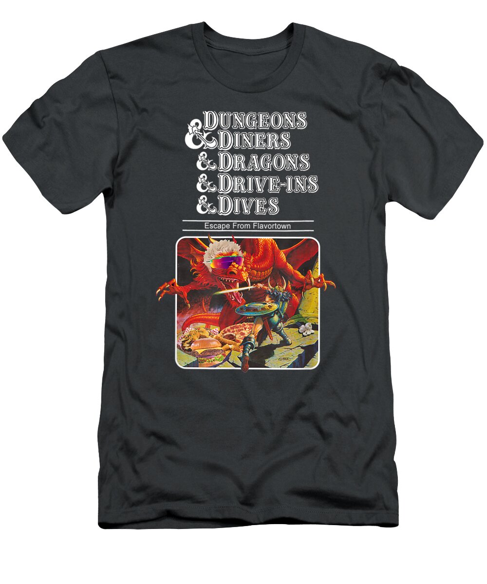 Dungeons and Diners and Dragons and Dives and Driveins Lucas Janice T-Shirt