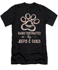 Easly Distrated By Jeeps and Dogs Tinh Tran Le Thanh T-Shirt