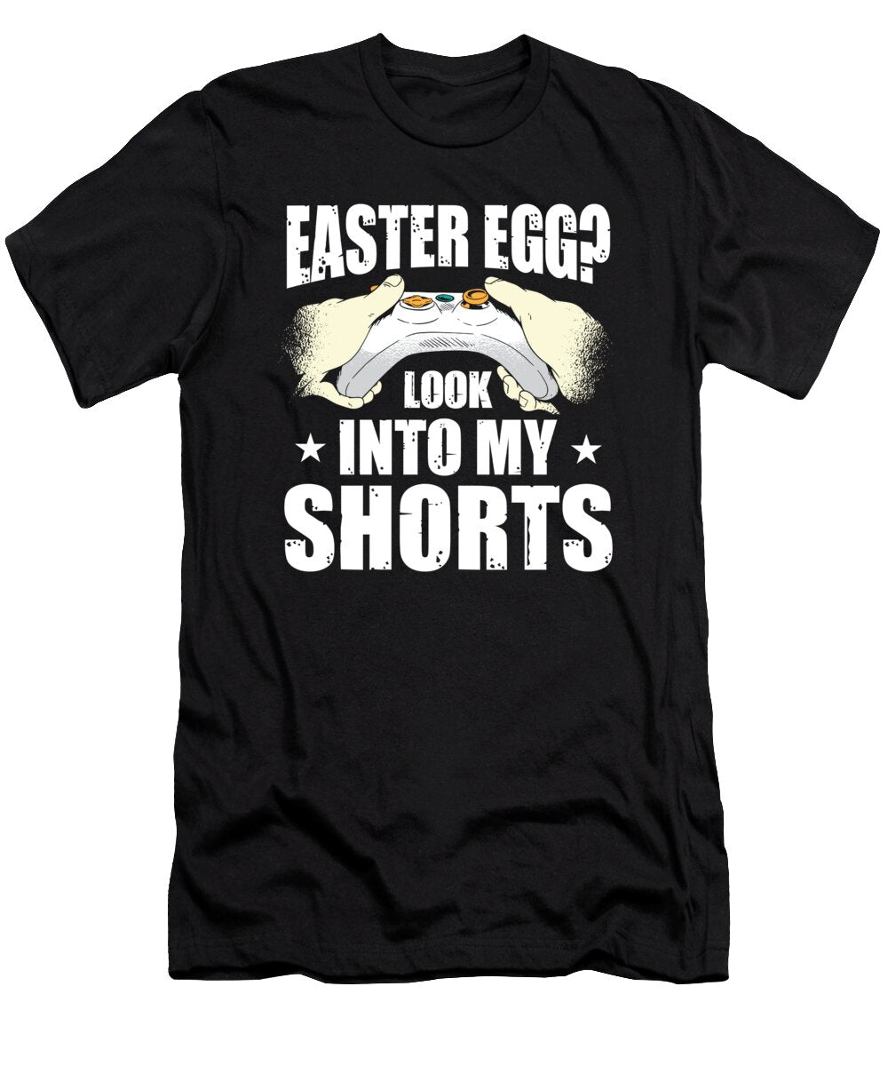 Easter Egg Look Into My Shorts for Laptop and Game Friends Tom Schiesswald T-Shirt