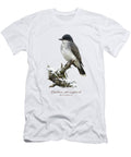 Eastern Kingbird on Snowy Branch Takeda Art T-Shirt