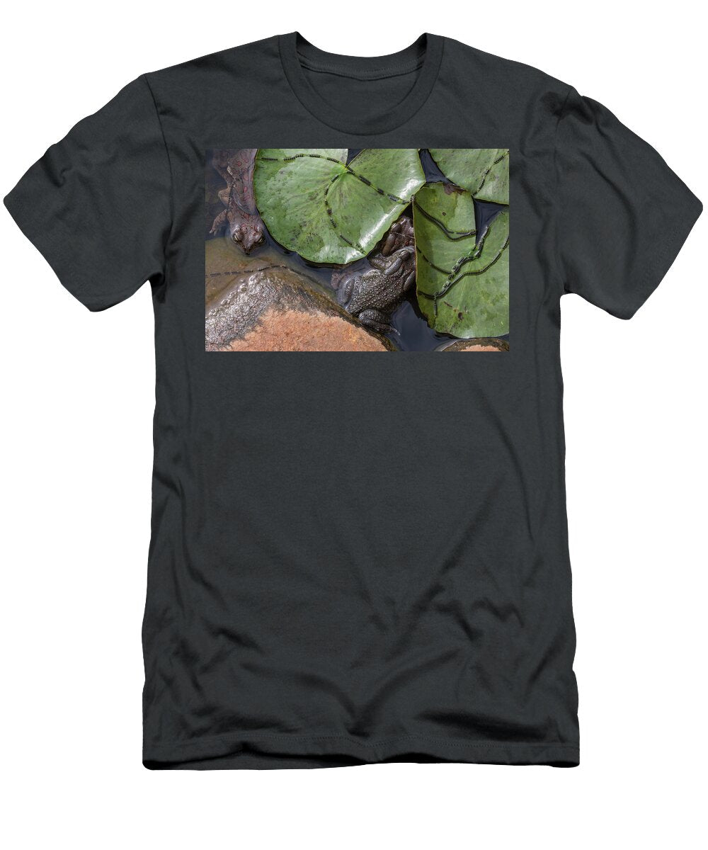 Eastern Olive Toads Mating with Spawn Chains Zimanga Ann Steve Toon Natureplcom T-Shirt