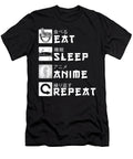 Eat Sleep Anime Repeat Japanese Manga Lover Cosplay Gift Dnt Prints T-Shirt