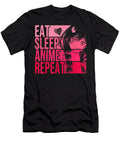Eat Sleep Anime Repeat Anime Lovers Gifts Idea Girls Dnt Prints T-Shirt